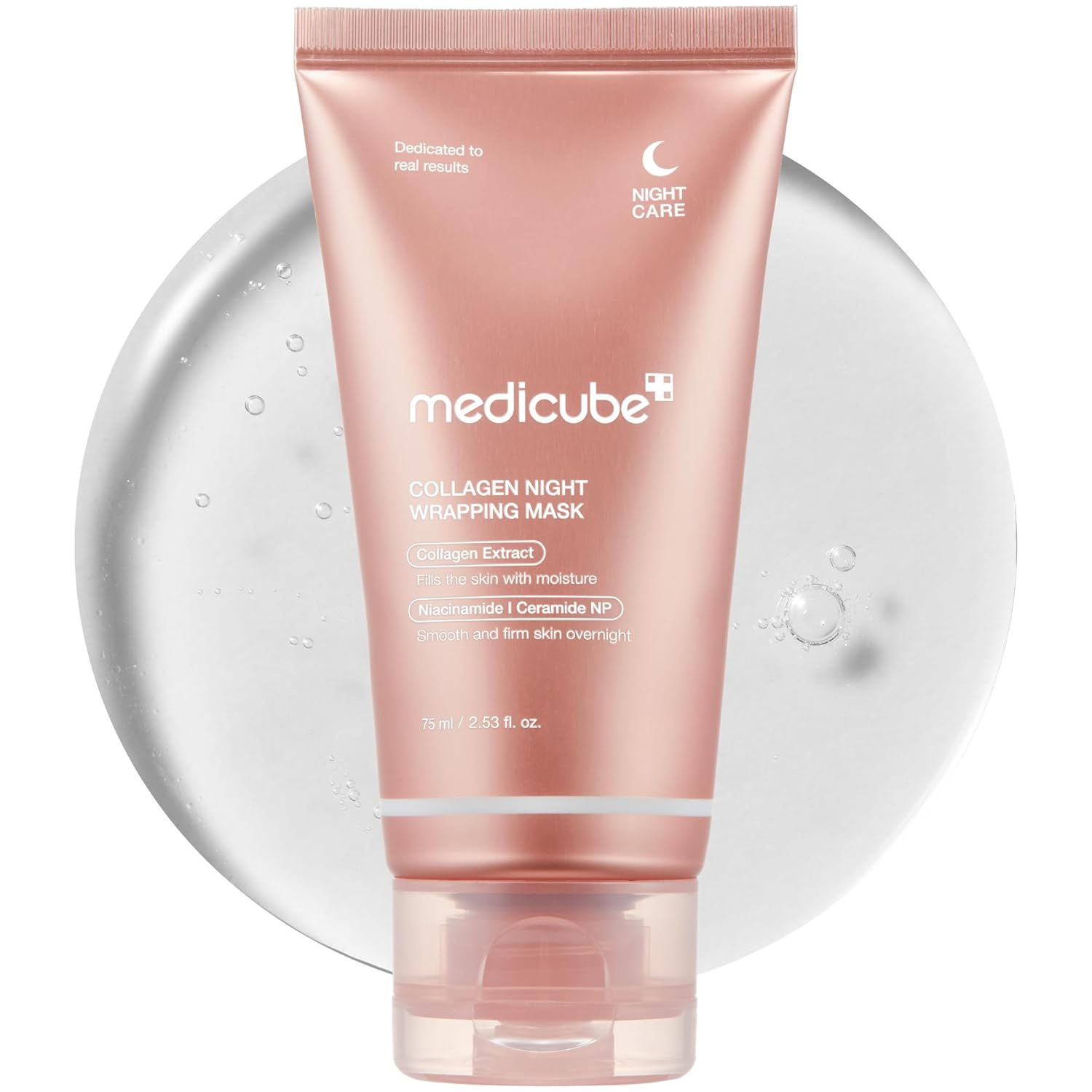 Medicube Collagen Night Wrapping Mask – Kollagen Nachtmaske mit Feuchtigkeits-Schutzfilm
