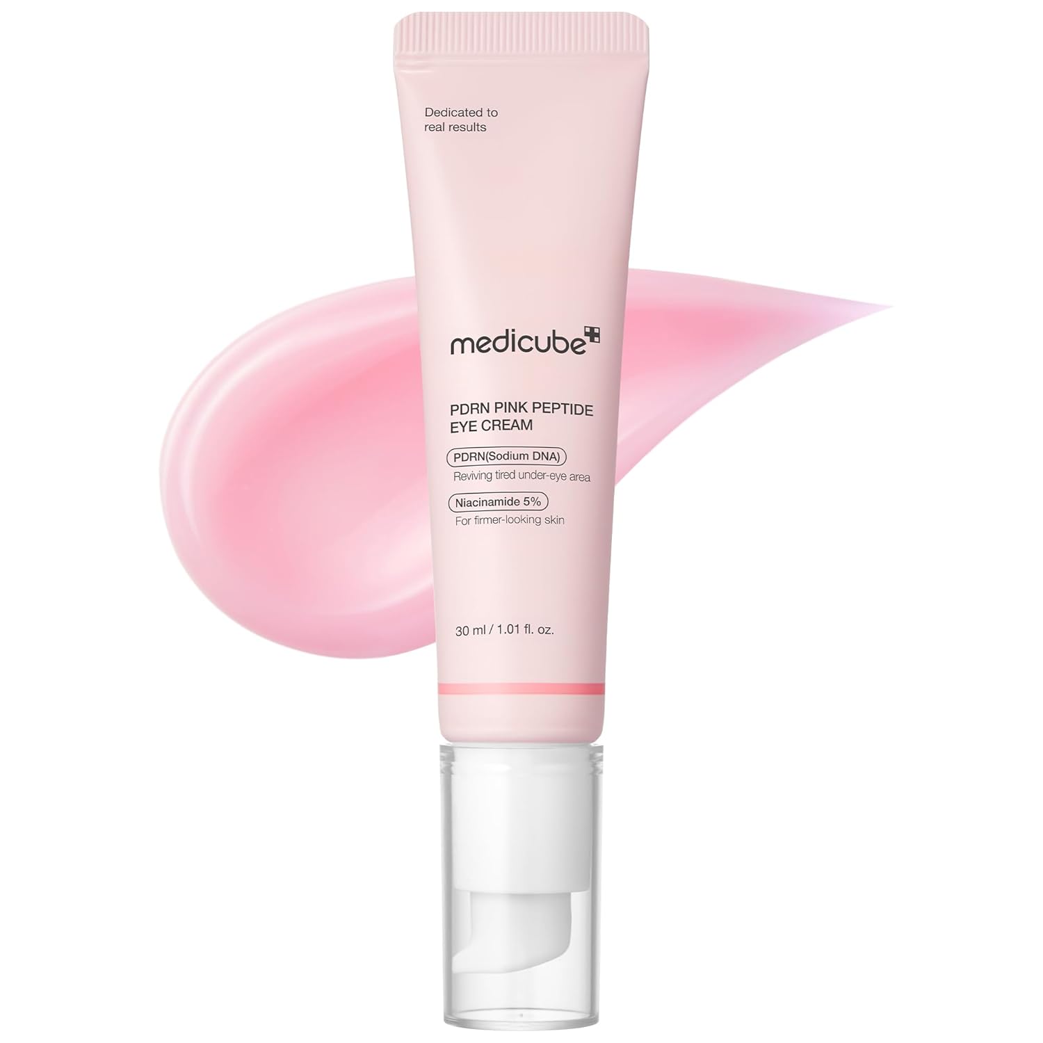 Medicube PDRN Pink Peptide Eye Cream – Straffende Augencreme für glatte & strahlende Haut