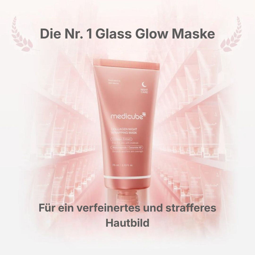 Medicube Collagen Night Wrapping Mask – Kollagen Nachtmaske mit Feuchtigkeits-Schutzfilm