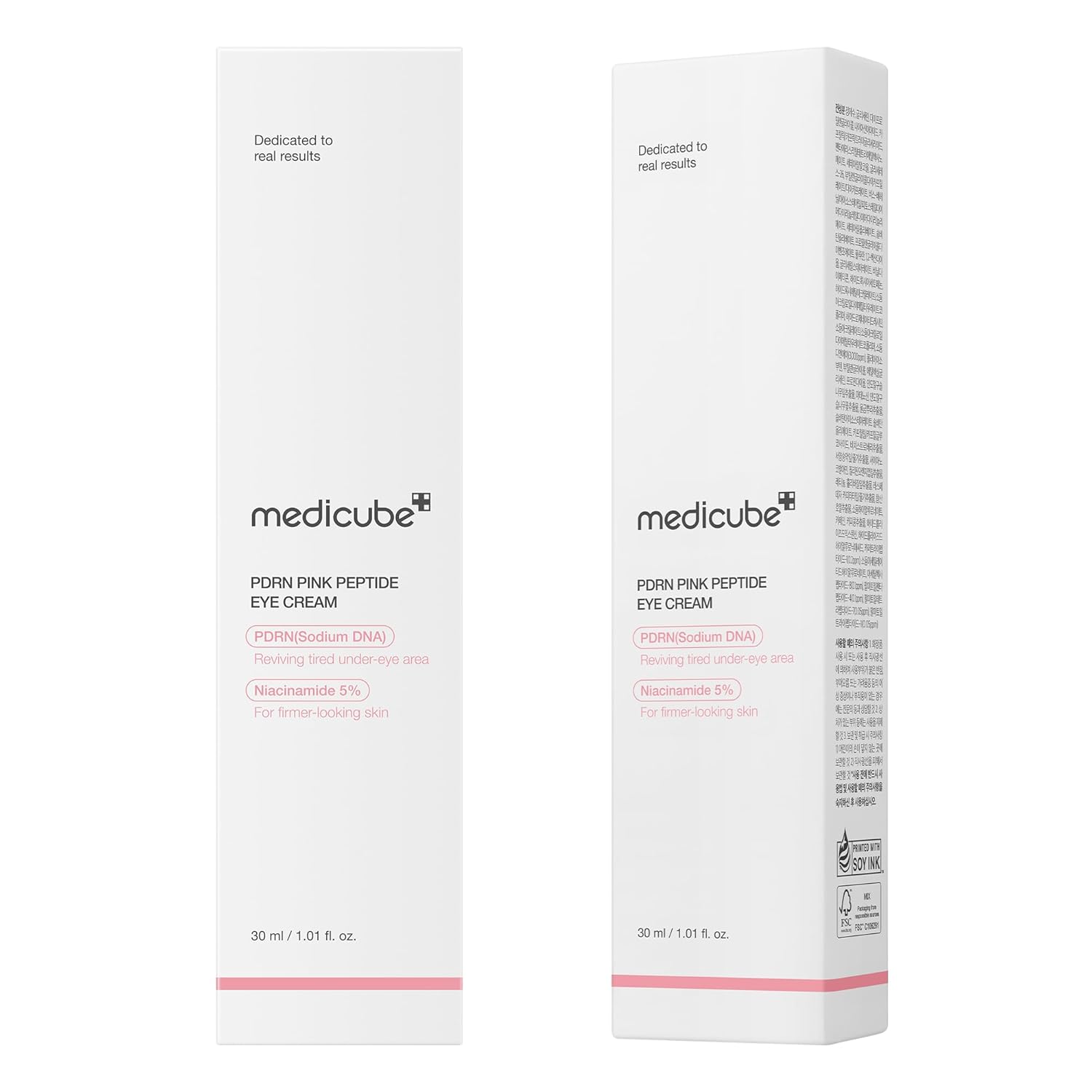Medicube PDRN Pink Peptide Eye Cream – Straffende Augencreme für glatte & strahlende Haut